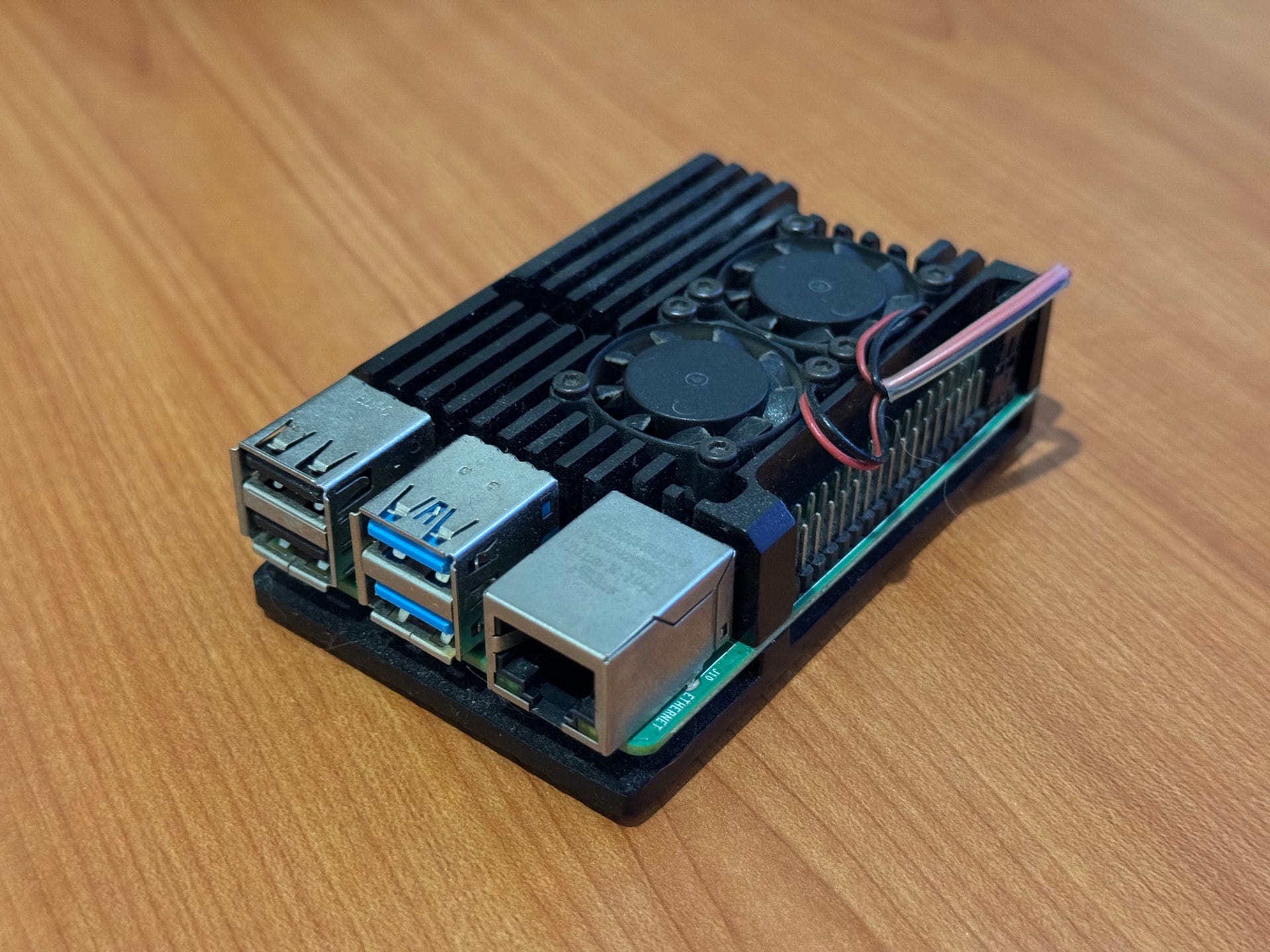 Raspberry Pi 4 4GB — serving since 2020